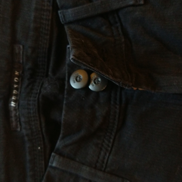 VGUC. Hudson black denim jeans. - Picture 2 of 10